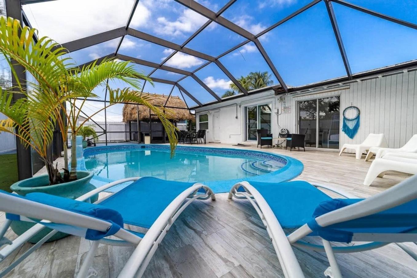 Private Heated Pool Villa In Ftl Near Beach Fort Lauderdale Kültér fotó