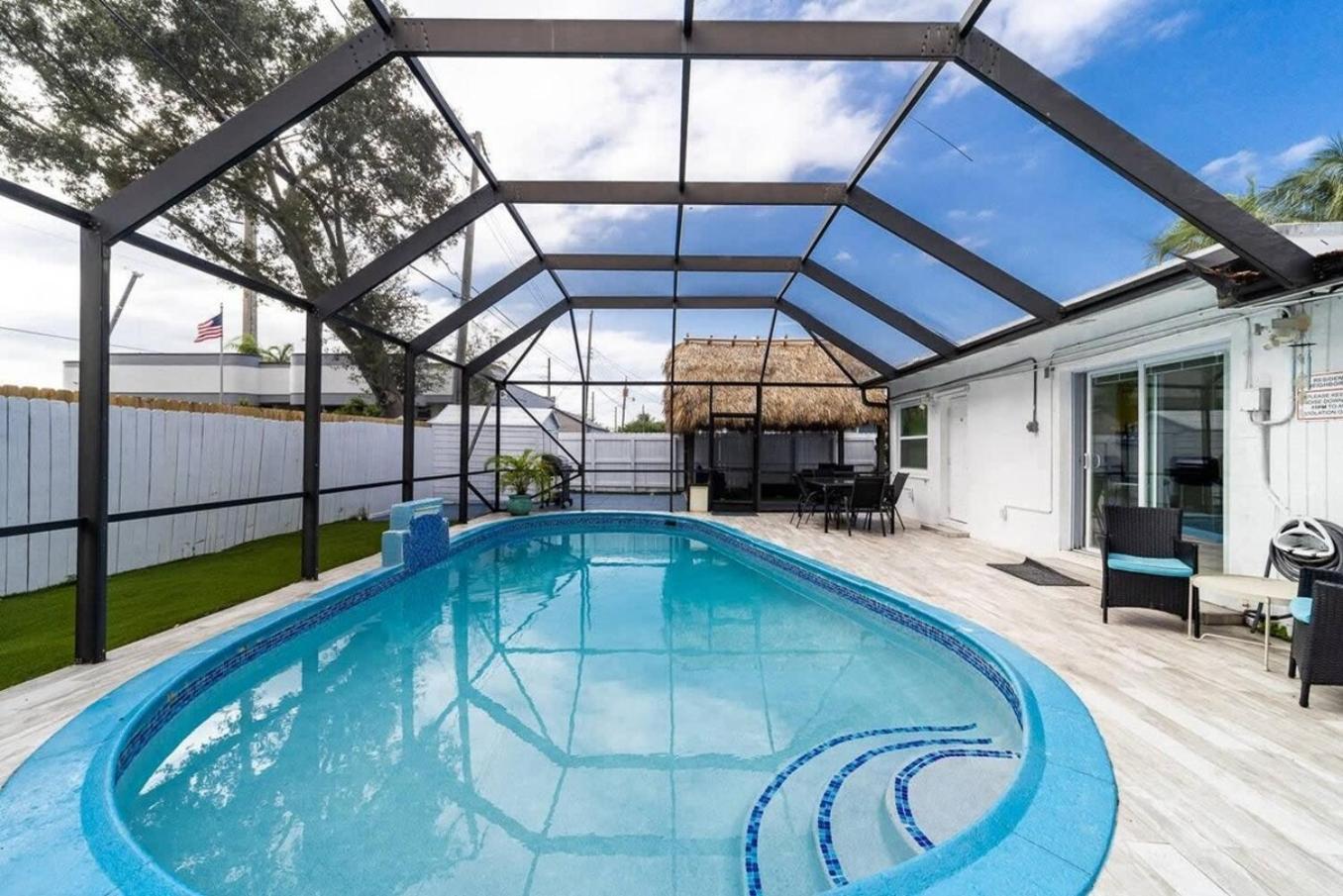 Private Heated Pool Villa In Ftl Near Beach Fort Lauderdale Kültér fotó