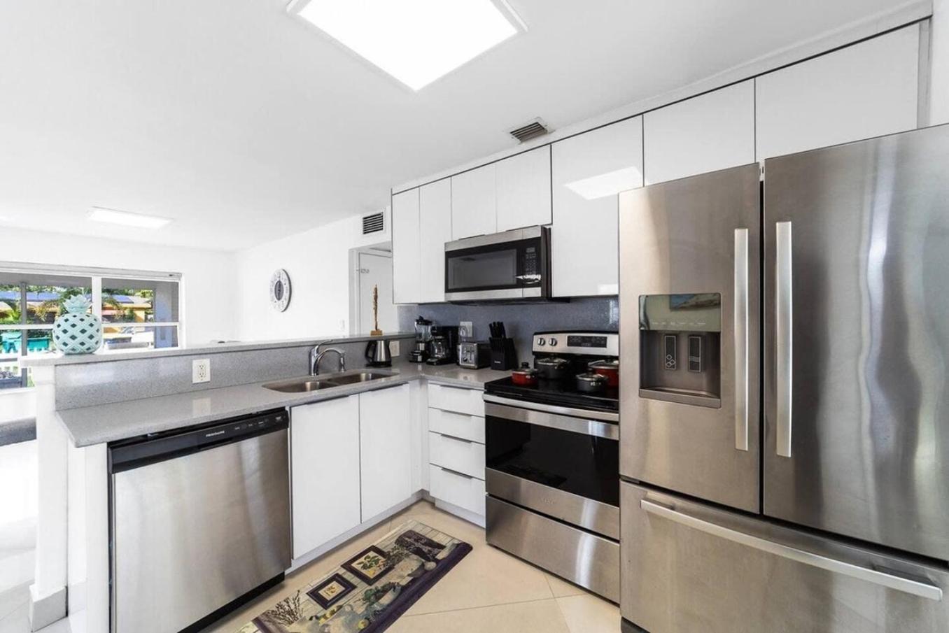 Private Heated Pool Villa In Ftl Near Beach Fort Lauderdale Kültér fotó